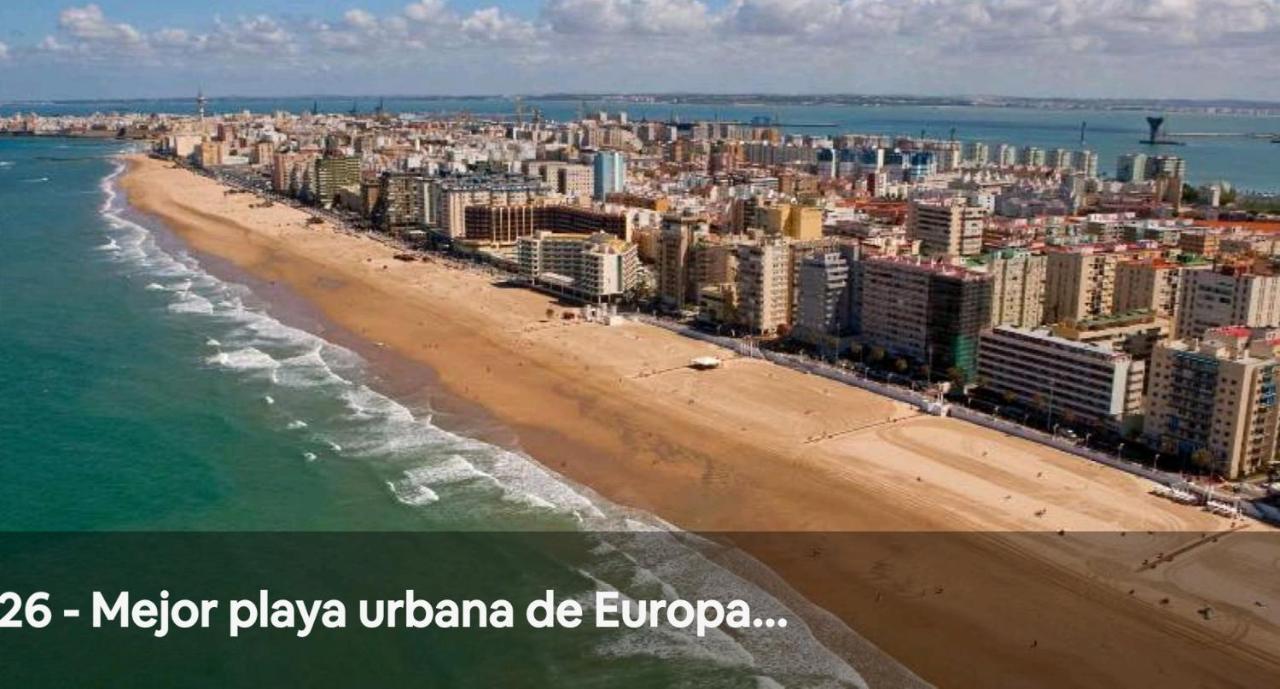A 50 Metros De La Playa Leilighet Cádiz Eksteriør bilde